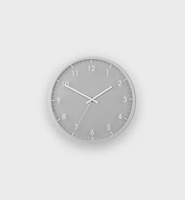 Simple Black Clock - kaiyun